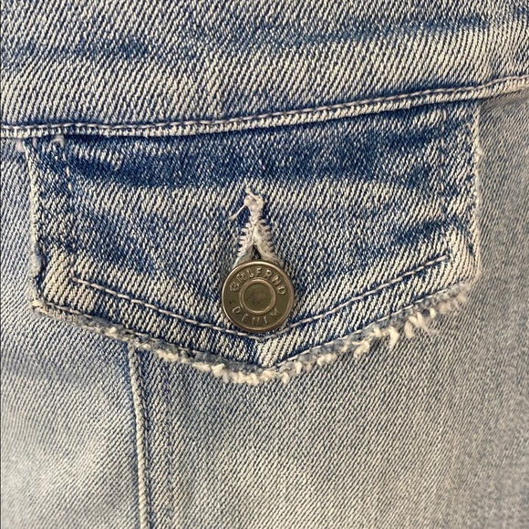 GRLFRND Revolve Petra Denim Mini Dress Hold Tight Button Front Small - Picture 5 of 15